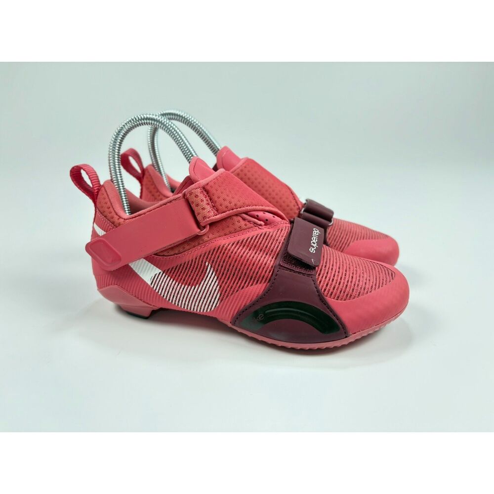 Nike Pink and Red Athletic Shoes